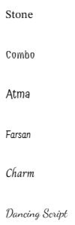 Font Options